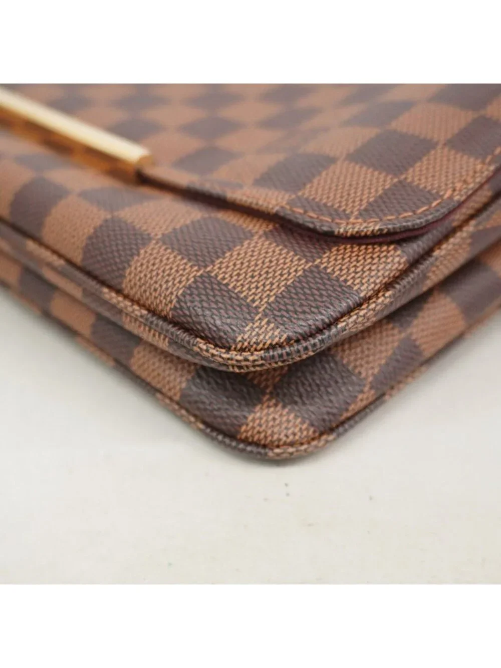 Louis Vuitton Shoulder Bag Damier Hoxton GM Ebene